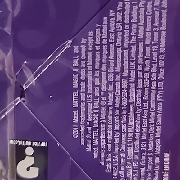 Magic 8 Ball - Ask Questions and See What Answers You Get! - Picture 10 of 12